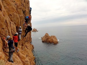 via ferrata Sant Feliu de Guixols